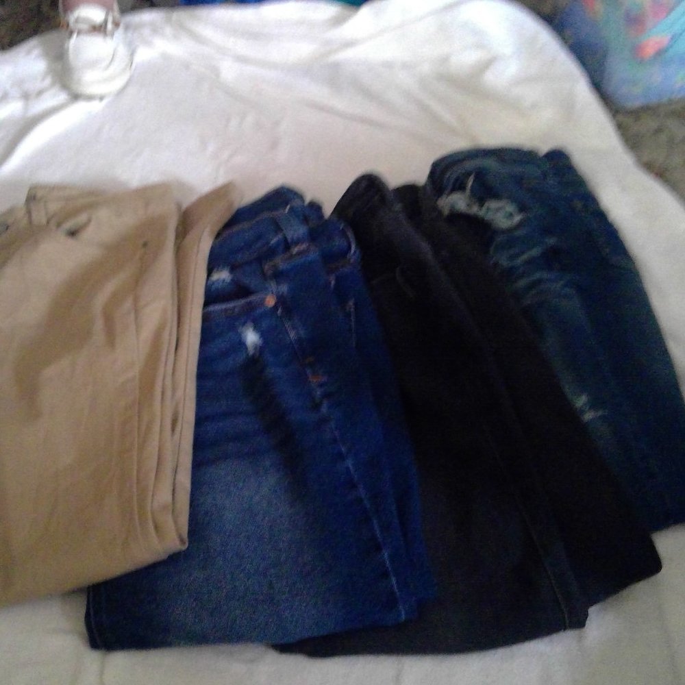 Girl bundle of brand name jeans size 14